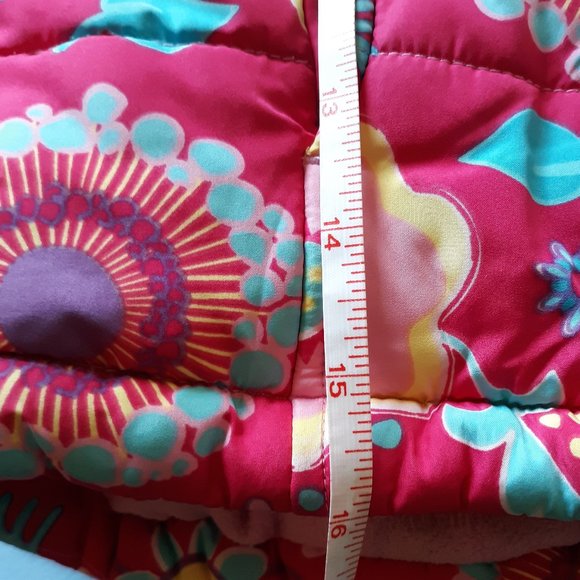 🎉Host Pick🎊 Floral print girl's fleece puffer jacket - Picture 8 of 12